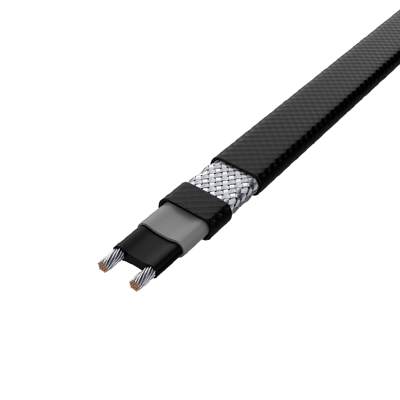 Descongelamento de telhados e calhas por cabo de aquecimento autorregulável